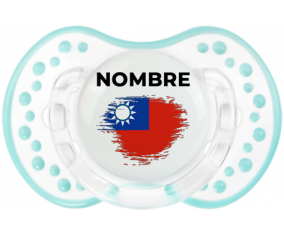 Bandera del efecto pincel de Taiwán con nombre: Chupete lovi dynamic