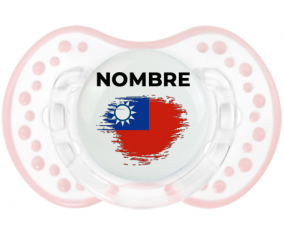 Bandera del efecto pincel de Taiwán con nombre: Chupete lovi dynamic