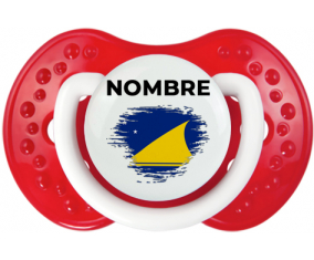 Bandera del efecto pincel Tokelau con nombre: Chupete lovi dynamic