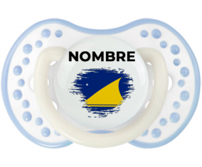 Bandera del efecto pincel Tokelau con nombre: Chupete lovi dynamic