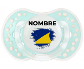 Bandera del efecto pincel Tokelau con nombre: Chupete lovi dynamic