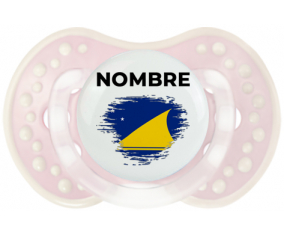 Bandera del efecto pincel Tokelau con nombre: Chupete lovi dynamic