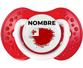 Bandera del efecto pincel Tonga con nombre: Chupete lovi dynamic