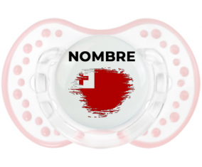 Bandera del efecto pincel Tonga con nombre: Chupete lovi dynamic