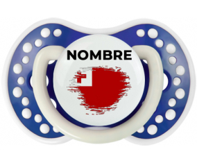 Bandera del efecto pincel Tonga con nombre: Chupete lovi dynamic