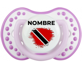 Bandera del efecto pincel de Trinidad y Tobago con nombre: Chupete lovi dynamic