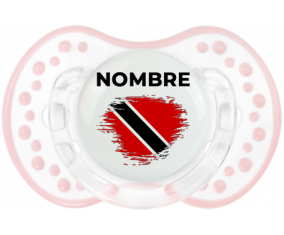 Bandera del efecto pincel de Trinidad y Tobago con nombre: Chupete lovi dynamic