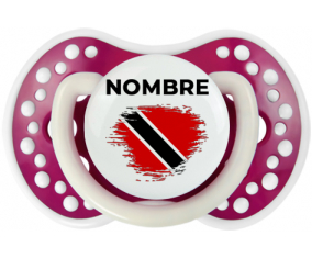 Bandera del efecto pincel de Trinidad y Tobago con nombre: Chupete lovi dynamic