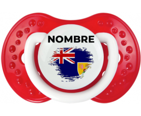 Efecto pincel de bandera Islas Turcas y Caicos con nombre: Chupete lovi dynamic