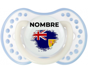 Efecto pincel de bandera Islas Turcas y Caicos con nombre: Chupete lovi dynamic
