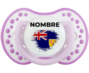 Efecto pincel de bandera Islas Turcas y Caicos con nombre: Chupete lovi dynamic