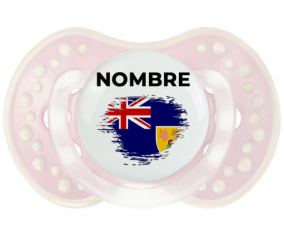 Efecto pincel de bandera Islas Turcas y Caicos con nombre: Chupete lovi dynamic