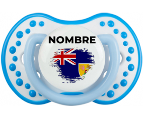 Efecto pincel de bandera Islas Turcas y Caicos con nombre: Chupete lovi dynamic