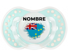 Bandera del pincel Tuvalu con nombre: Chupete lovi dynamic