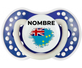 Bandera del pincel Tuvalu con nombre: Chupete lovi dynamic
