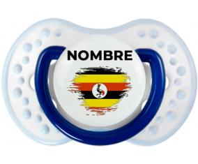 Bandera del efecto pincel de Uganda con nombre: Chupete lovi dynamic