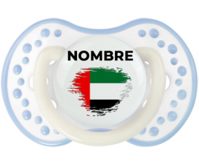 Bandera de efecto pincel de los Emiratos Árabes Unidos con nombre: Chupete lovi dynamic