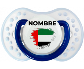 Bandera de efecto pincel de los Emiratos Árabes Unidos con nombre: Chupete lovi dynamic