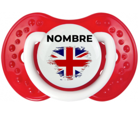 Bandera del efecto pincel del Reino Unido con nombre: Chupete lovi dynamic
