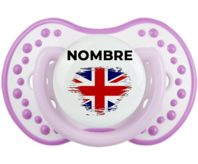 Bandera del efecto pincel del Reino Unido con nombre: Chupete lovi dynamic