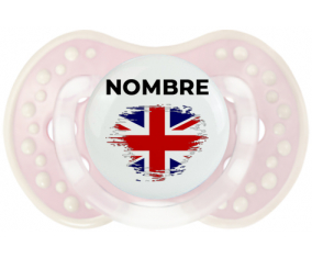 Bandera del efecto pincel del Reino Unido con nombre: Chupete lovi dynamic