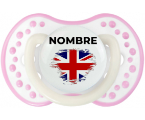 Bandera del efecto pincel del Reino Unido con nombre: Chupete lovi dynamic