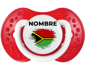 Bandera del efecto pincel Vanuatu con nombre: Chupete lovi dynamic