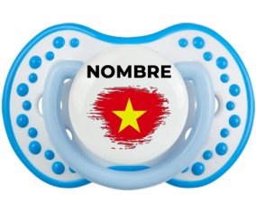 Bandera del efecto pincel de Vietnam con nombre: Chupete lovi dynamic