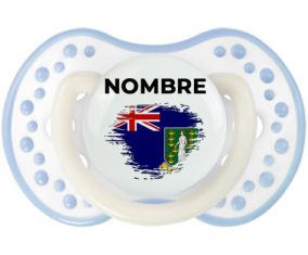 Efecto pincel de bandera Las islas vírgenes con nombre: Chupete lovi dynamic