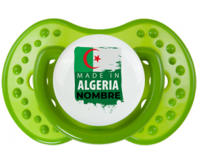 Made in Algeria diseño 3 con nombre : Chupete LOVI Dynamic personnalisée