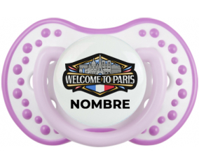 Welcome to Paris con nombre : Chupete LOVI Dynamic