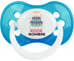 Pastel de cumpleaños - nombre: Chupete anatómica