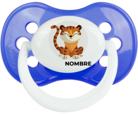 Chupete Tiger style 1 - nombre de punta anatómica personnalisée