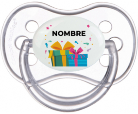 Chupete Regalos Cumpleaños Estilo 2 - Punta anatómica Nombre