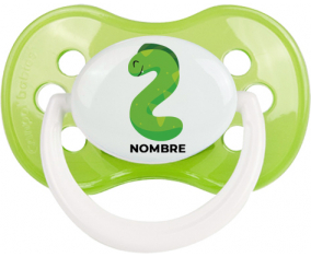 Estilo de dos años 5 - nombre: Chupete anatómica