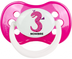 Chupete estilo de tres años de aniversario 5 - Punta anatómica nombre