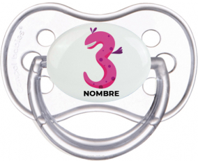 Chupete estilo de tres años de aniversario 5 - Punta anatómica nombre
