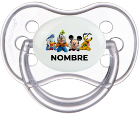 Disney Mickey Donald más bien y bingo diseño 2 con nombre: Chupete anatómica