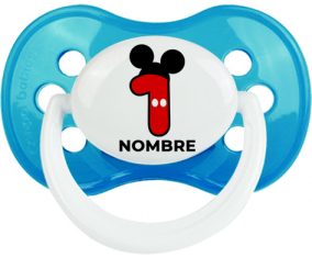 Disney Mickey Número 1 con nombre: Anatómica Chupete
