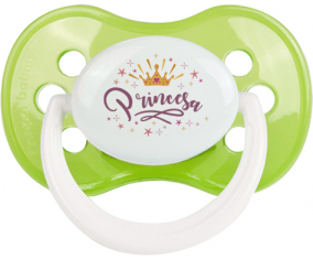 Amarillo Corona Estrella Princesa Diseño-2: Chupete anatómica