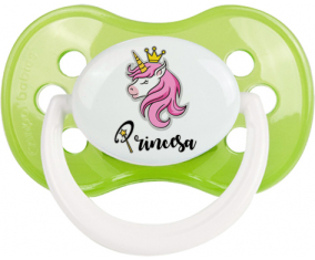 Princesa Unicornio Rosa: Chupete Anatómica