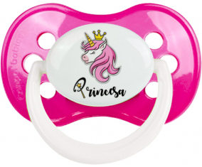 Princesa Unicornio Rosa: Chupete Anatómica