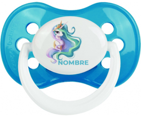 Mi pequeña princesa Pony Celestia diseño-2 con nombre: Chupete anatómica