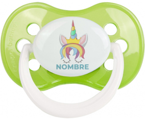Diseño de unicornio-1 con nombre: Chupete anatómica