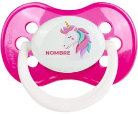 Diseño de unicornio-2 con nombre: Chupete anatómica