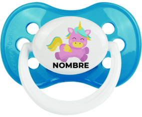 Diseño de unicornio-4 con nombre: Chupete anatómica