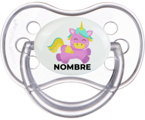 Diseño de unicornio-4 con nombre: Chupete anatómica
