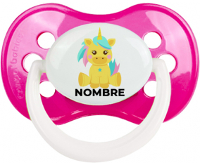 Diseño de unicornio-5 con nombre: Chupete anatómica