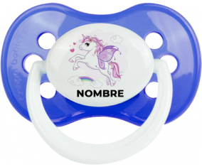 Diseño de unicornio-7 con nombre: Chupete anatómica personnalisée