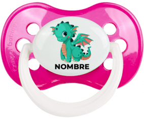 Diseño del dragón-1 con nombre: Chupete anatómica